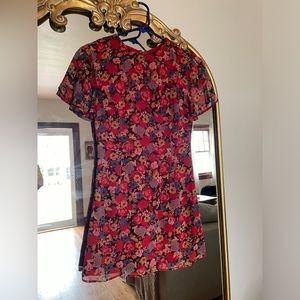 house of harlow 1960 + revolve floral mini dress